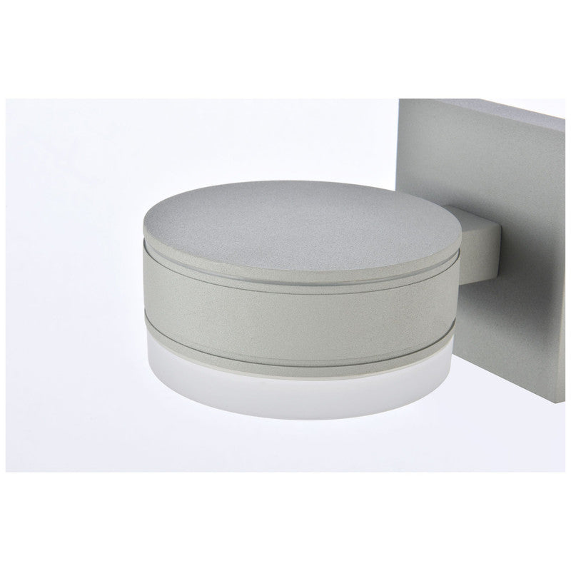 Elegant Lighting Raine 7" LED Outdoor Wall Sconce - LDOD4013