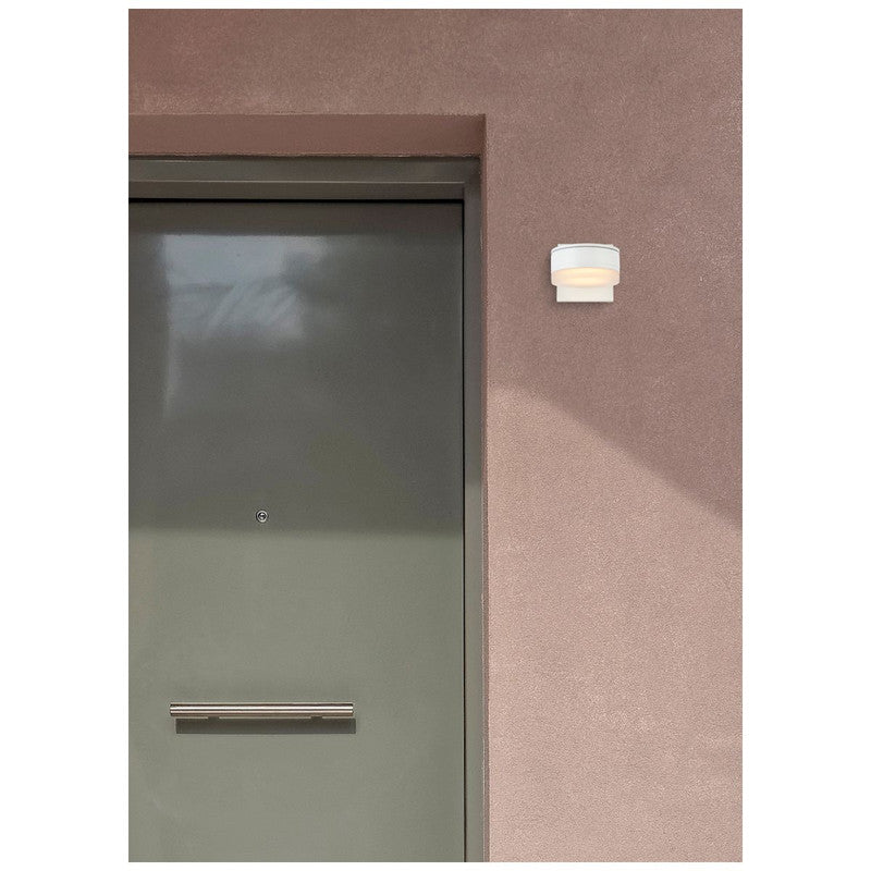 Elegant Lighting Raine 7" LED Outdoor Wall Sconce - LDOD4013