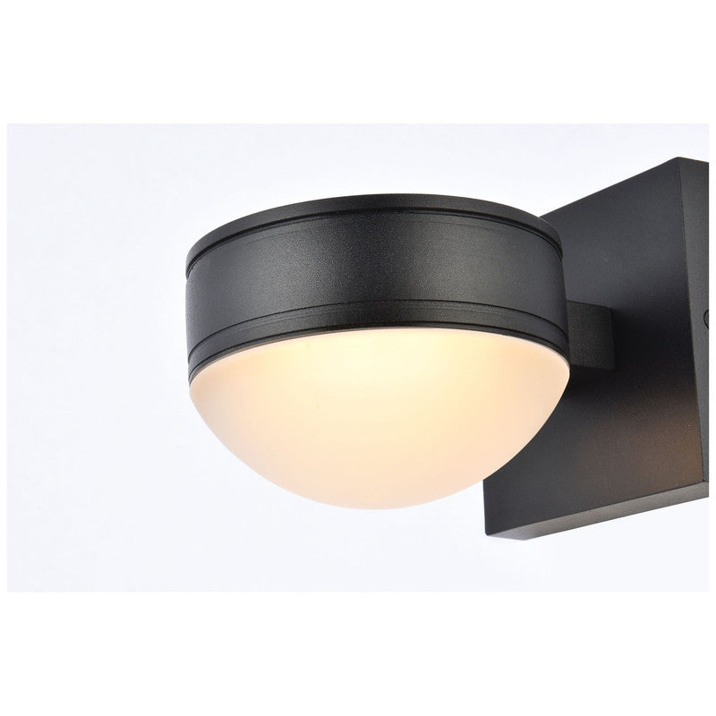 Elegant Lighting Raine 7" LED Outdoor Wall Sconce - LDOD4014