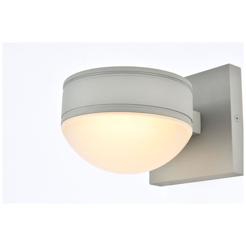 Elegant Lighting Raine 7" LED Outdoor Wall Sconce - LDOD4014