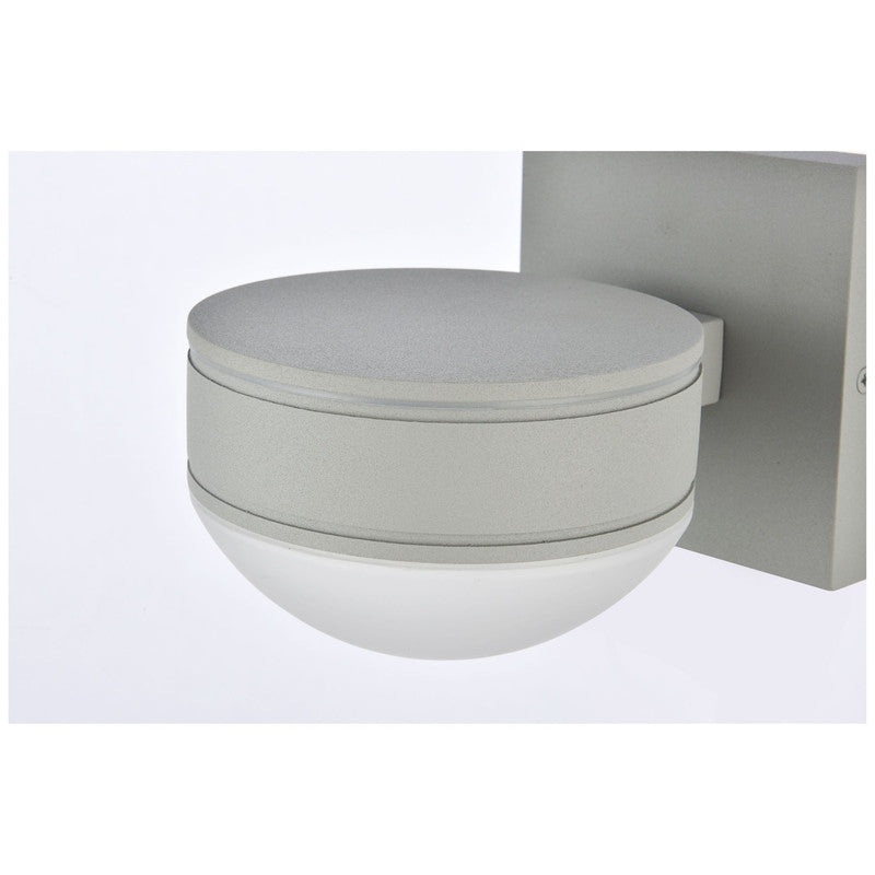 Elegant Lighting Raine 7" LED Outdoor Wall Sconce - LDOD4014