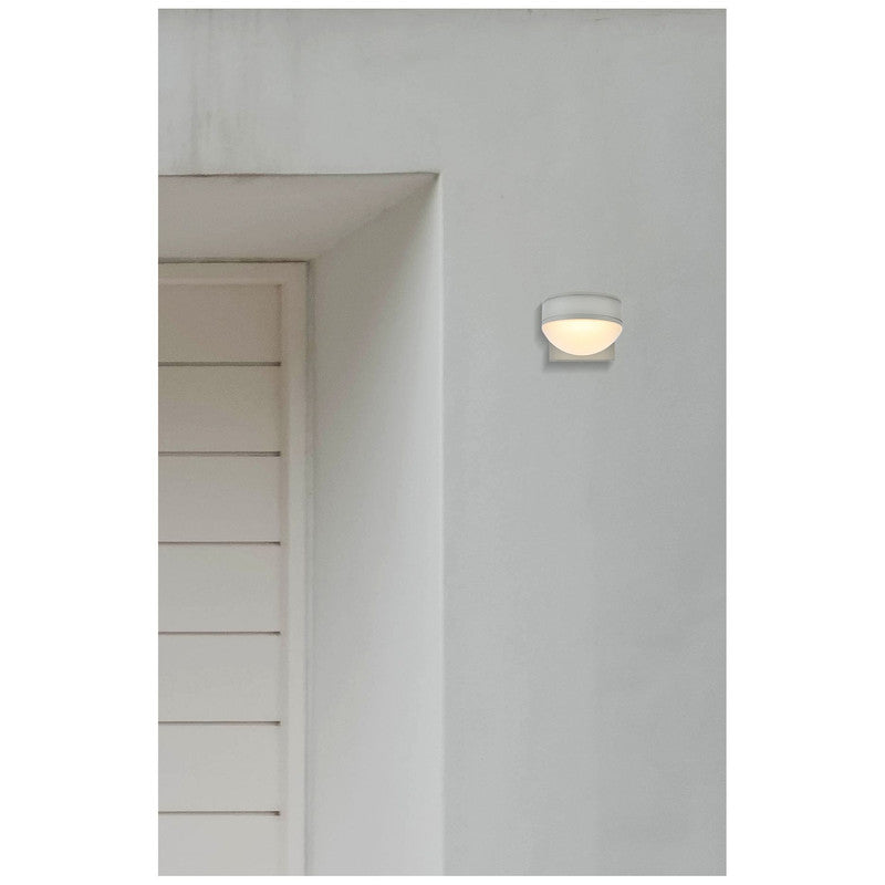 Elegant Lighting Raine 7" LED Outdoor Wall Sconce - LDOD4014