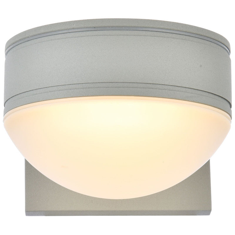 Elegant Lighting Raine 7" LED Outdoor Wall Sconce - LDOD4014