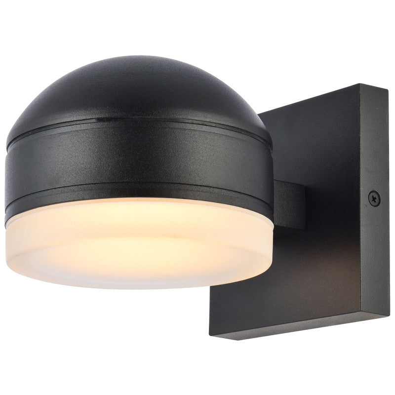 Elegant Lighting Raine 7" LED Outdoor Wall Sconce - LDOD4015