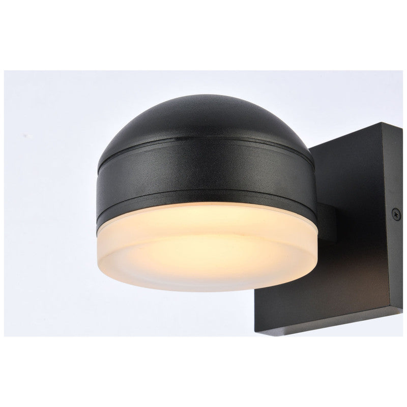 Elegant Lighting Raine 7" LED Outdoor Wall Sconce - LDOD4015