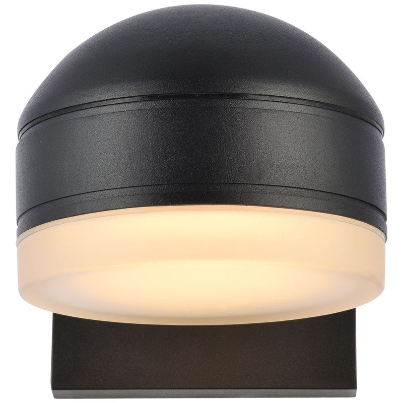 Elegant Lighting Raine 7" LED Outdoor Wall Sconce - LDOD4015