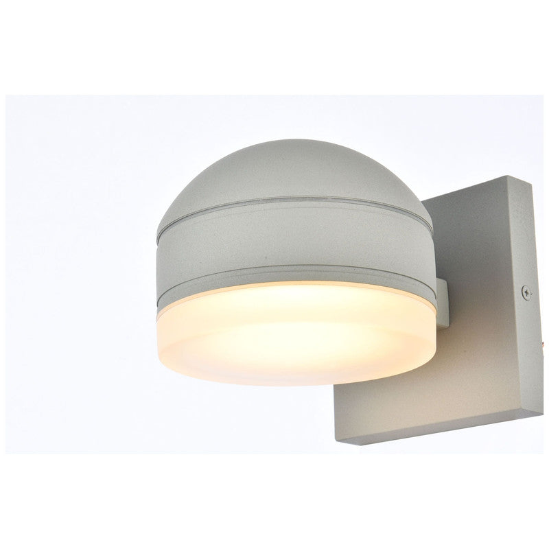 Elegant Lighting Raine 7" LED Outdoor Wall Sconce - LDOD4015