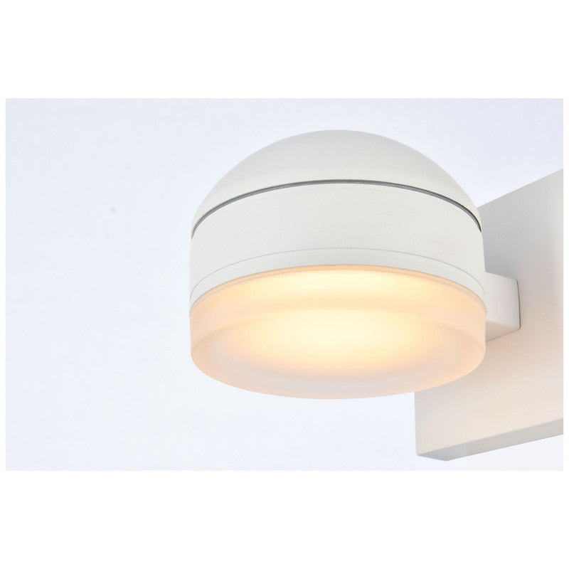 Elegant Lighting Raine 7" LED Outdoor Wall Sconce - LDOD4015