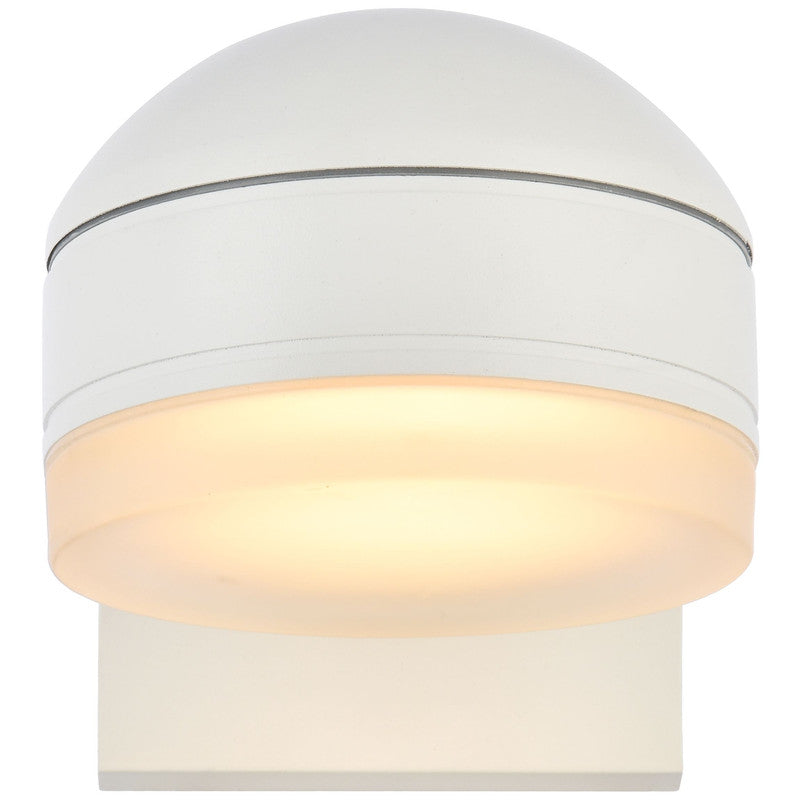 Elegant Lighting Raine 7" LED Outdoor Wall Sconce - LDOD4015