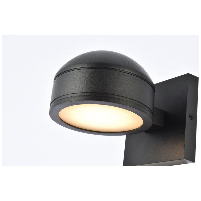 Elegant Lighting Raine 7" LED Outdoor Wall Sconce - LDOD4016