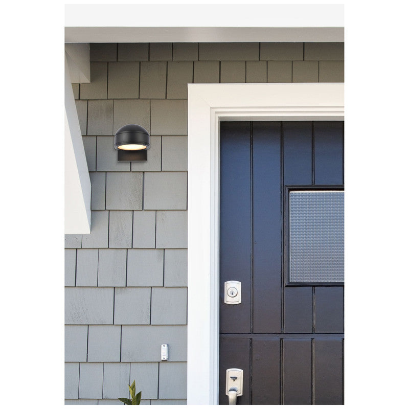 Elegant Lighting Raine 7" LED Outdoor Wall Sconce - LDOD4016