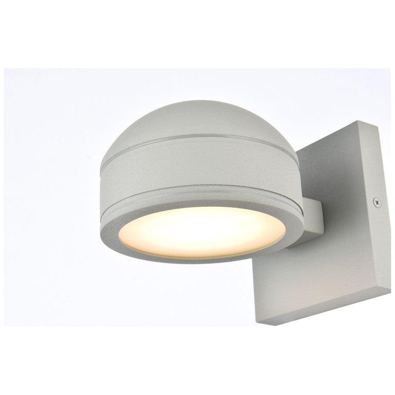 Elegant Lighting Raine 7" LED Outdoor Wall Sconce - LDOD4016