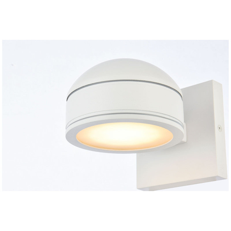 Elegant Lighting Raine 7" LED Outdoor Wall Sconce - LDOD4016