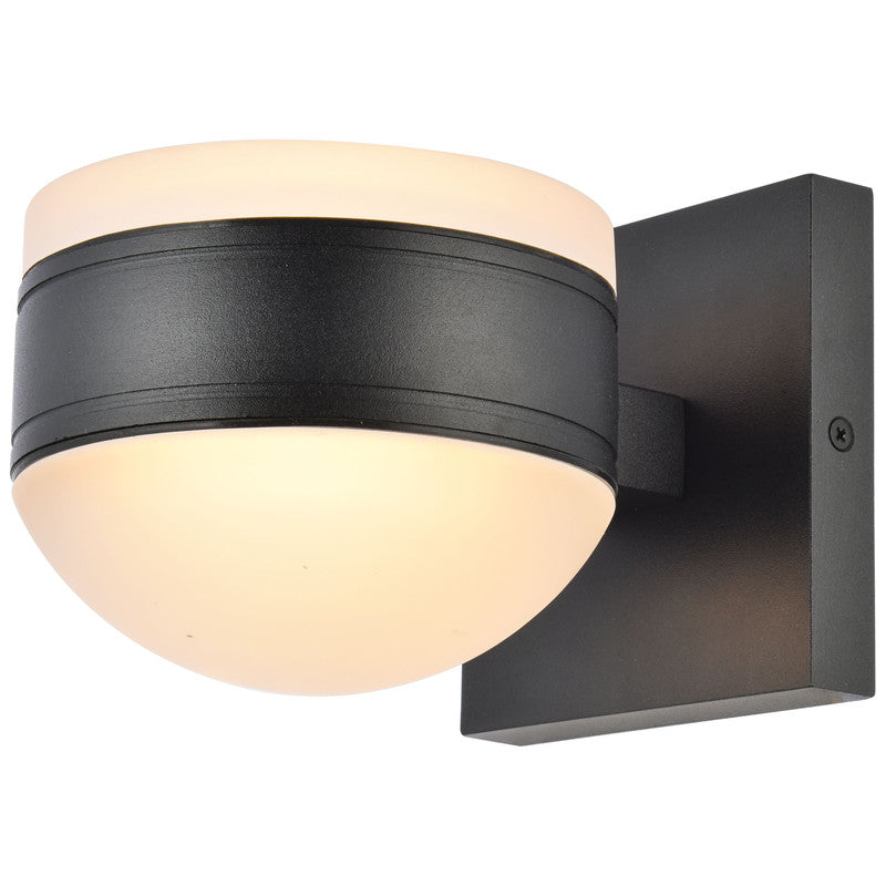 Elegant Lighting Raine 7" LED Outdoor Wall Sconce - LDOD4017