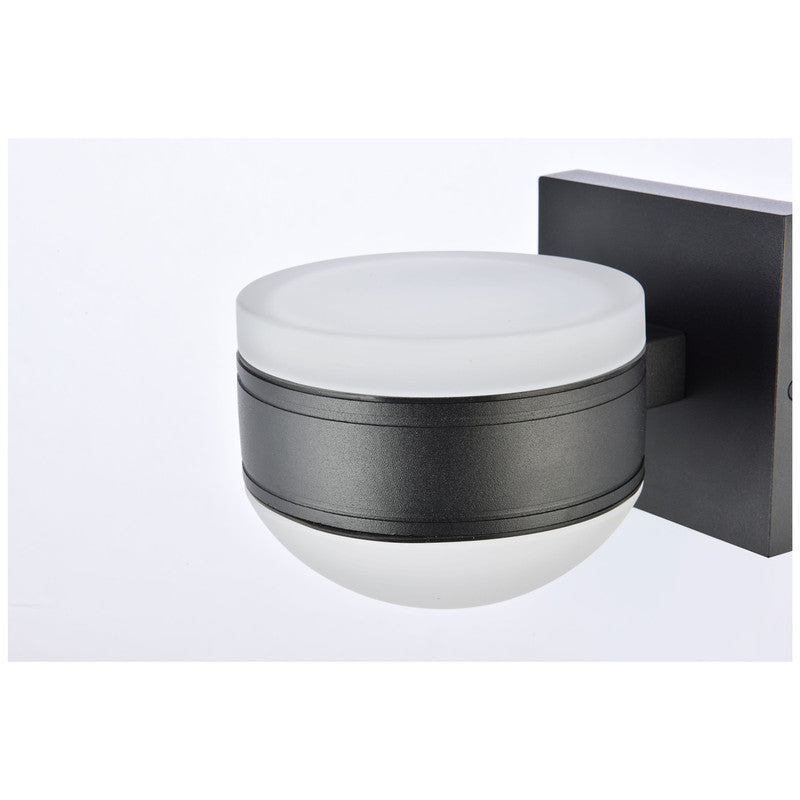 Elegant Lighting Raine 7" LED Outdoor Wall Sconce - LDOD4017