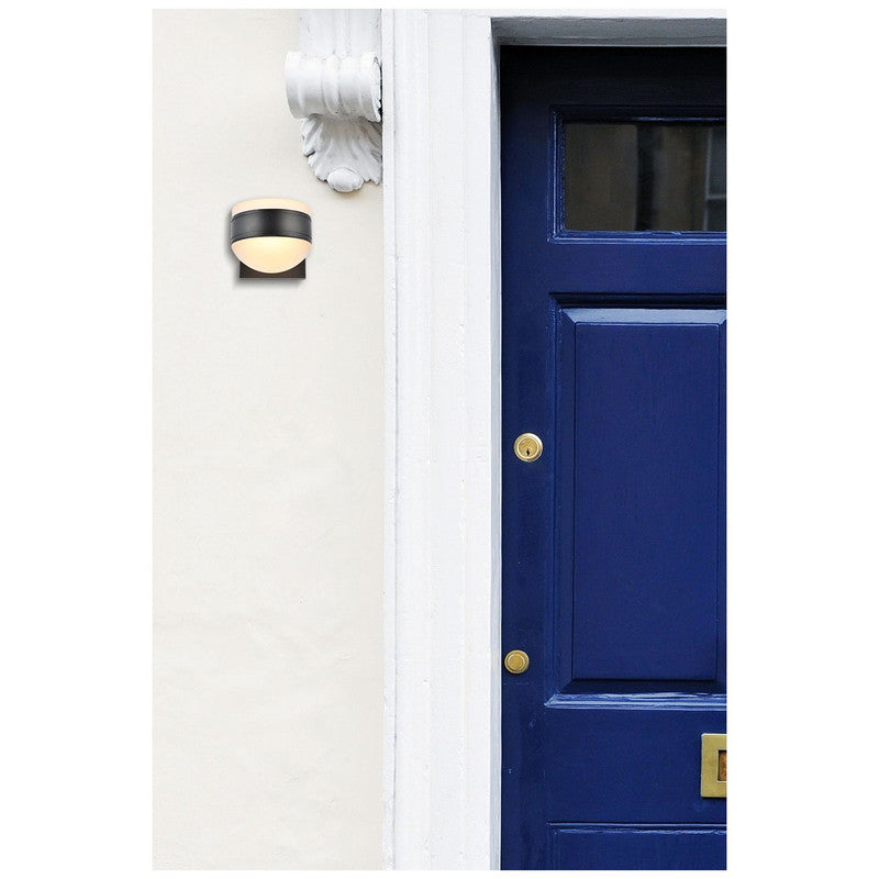 Elegant Lighting Raine 7" LED Outdoor Wall Sconce - LDOD4017