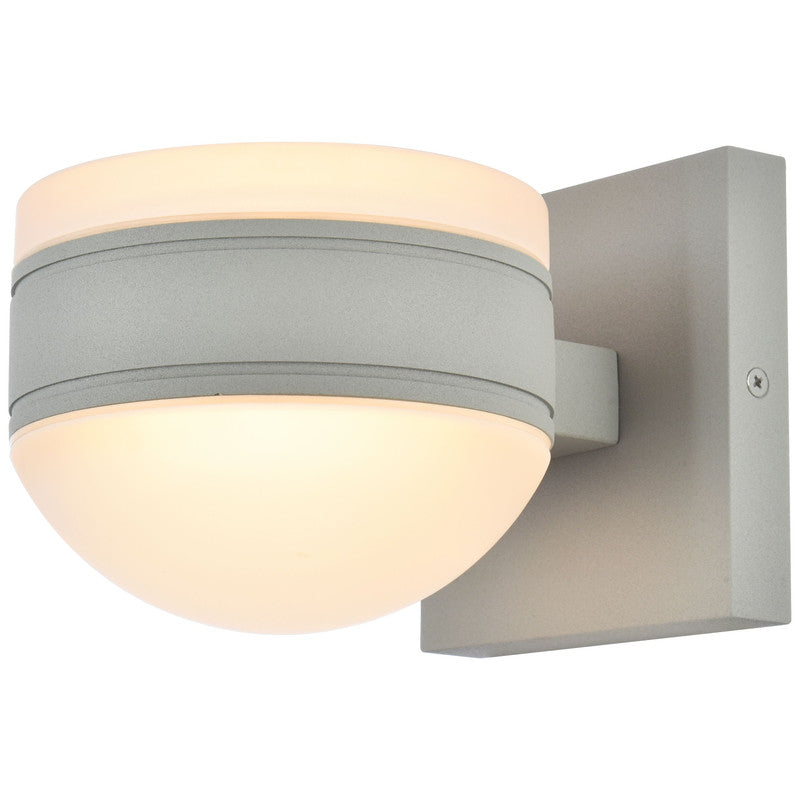 Elegant Lighting Raine 7" LED Outdoor Wall Sconce - LDOD4017