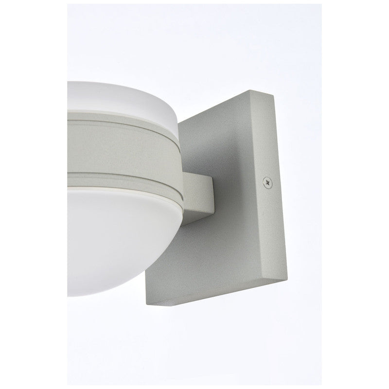 Elegant Lighting Raine 7" LED Outdoor Wall Sconce - LDOD4017