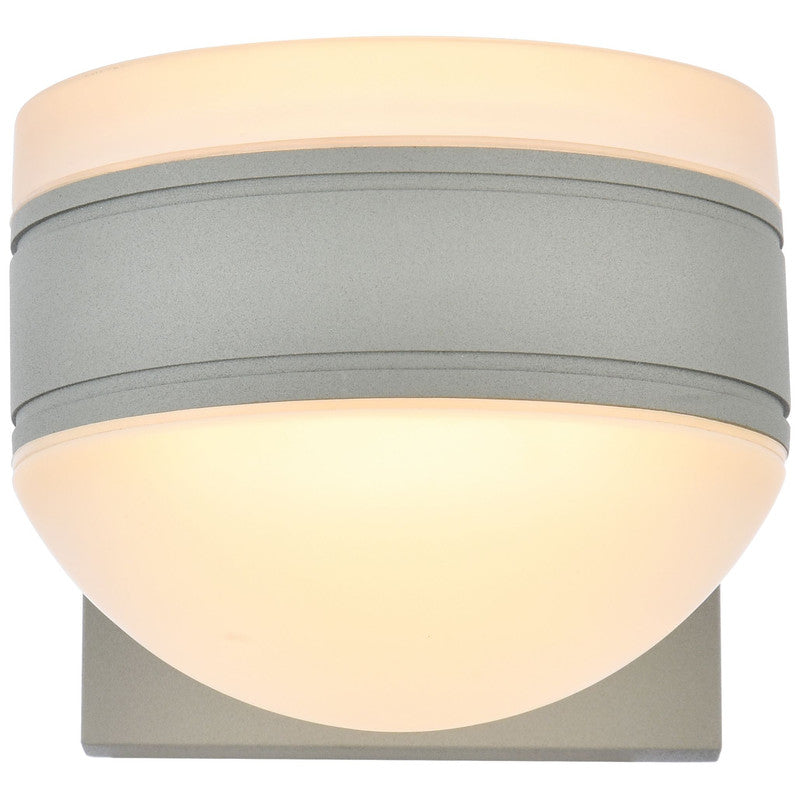 Elegant Lighting Raine 7" LED Outdoor Wall Sconce - LDOD4017