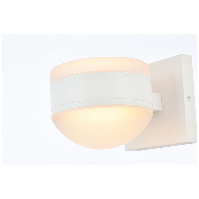 Elegant Lighting Raine 7" LED Outdoor Wall Sconce - LDOD4017