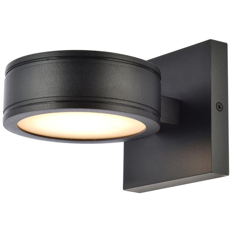 Elegant Lighting Raine 7" LED Outdoor Wall Sconce - LDOD4018