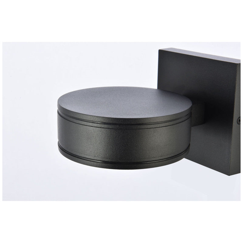 Elegant Lighting Raine 7" LED Outdoor Wall Sconce - LDOD4018