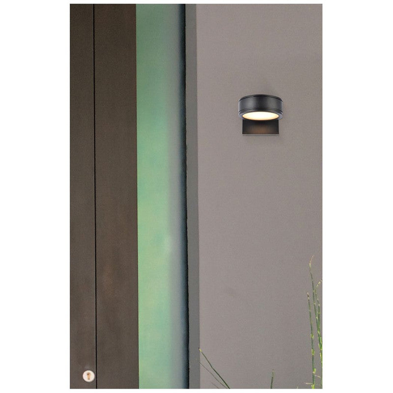 Elegant Lighting Raine 7" LED Outdoor Wall Sconce - LDOD4018