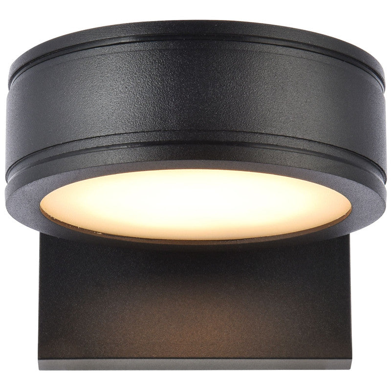 Elegant Lighting Raine 7" LED Outdoor Wall Sconce - LDOD4018