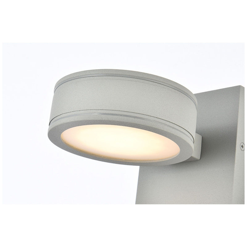 Elegant Lighting Raine 7" LED Outdoor Wall Sconce - LDOD4018