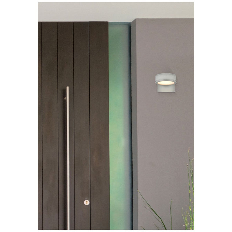 Elegant Lighting Raine 7" LED Outdoor Wall Sconce - LDOD4018