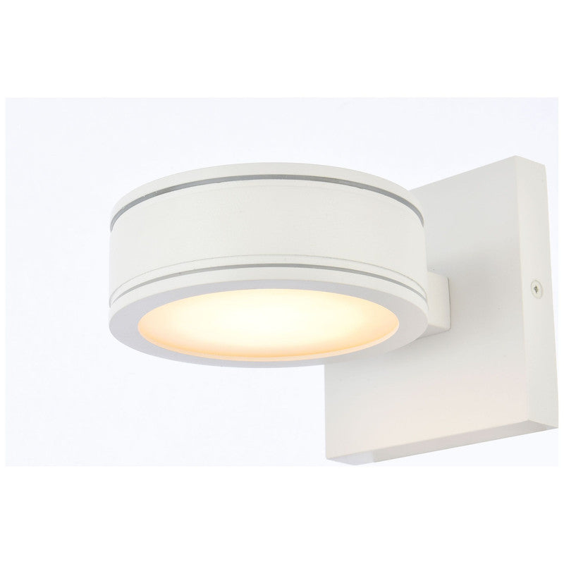 Elegant Lighting Raine 7" LED Outdoor Wall Sconce - LDOD4018