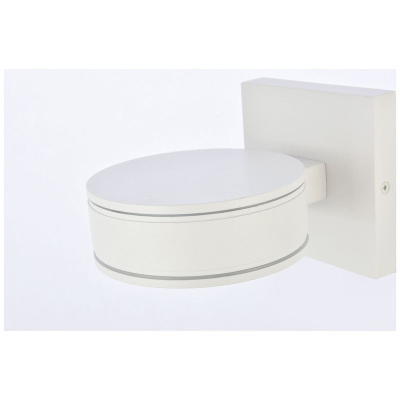 Elegant Lighting Raine 7" LED Outdoor Wall Sconce - LDOD4018