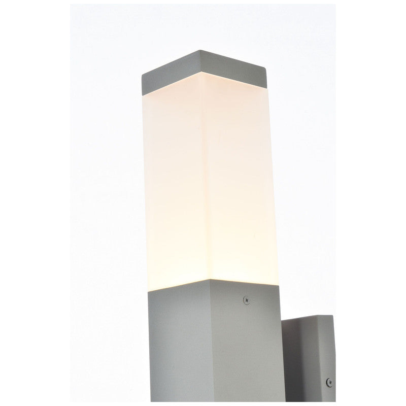 Elegant Lighting Raine 5" LED Outdoor Wall Sconce - LDOD4021