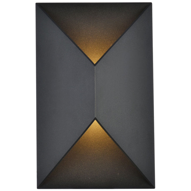 Elegant Lighting Raine 7" LED Outdoor Wall Sconce - LDOD4022