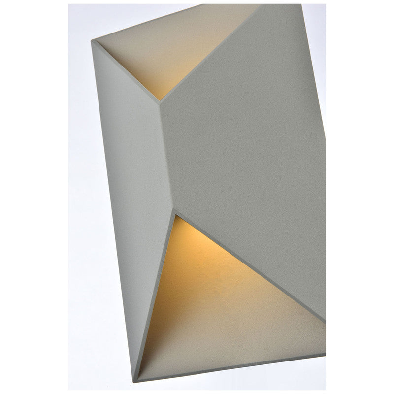 Elegant Lighting Raine 7" LED Outdoor Wall Sconce - LDOD4022