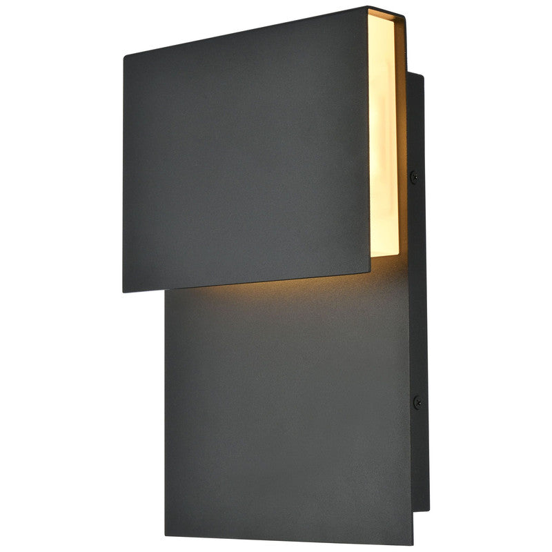 Elegant Lighting Raine 7" LED Outdoor Wall Sconce - LDOD4029