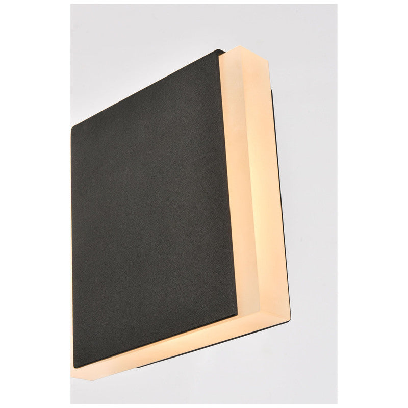 Elegant Lighting Raine 7" LED Outdoor Wall Sconce - LDOD4030