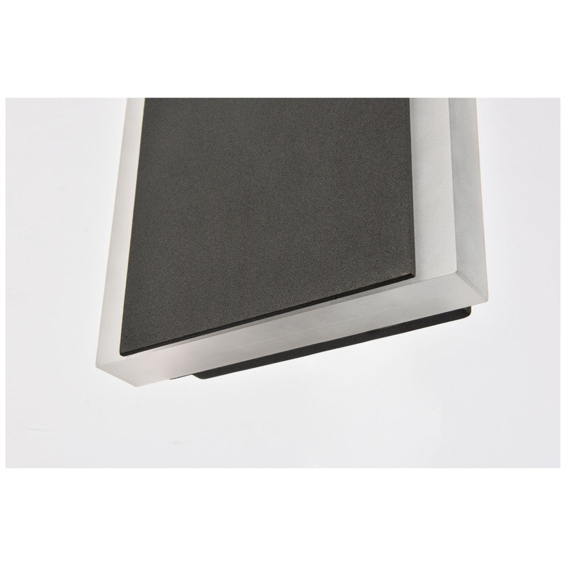 Elegant Lighting Raine 7" LED Outdoor Wall Sconce - LDOD4030