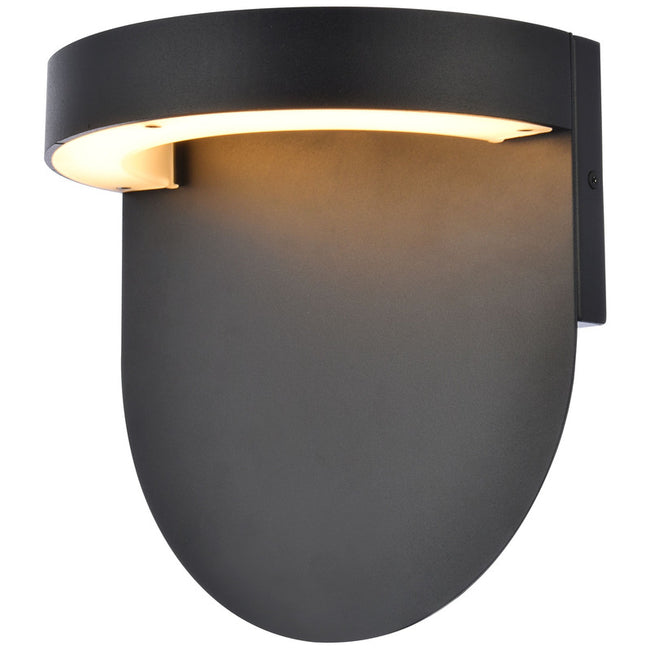 Elegant Lighting Raine 10" LED Outdoor Wall Sconce