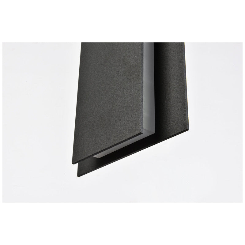 Elegant Lighting Raine 7" LED Outdoor Wall Sconce - LDOD4033