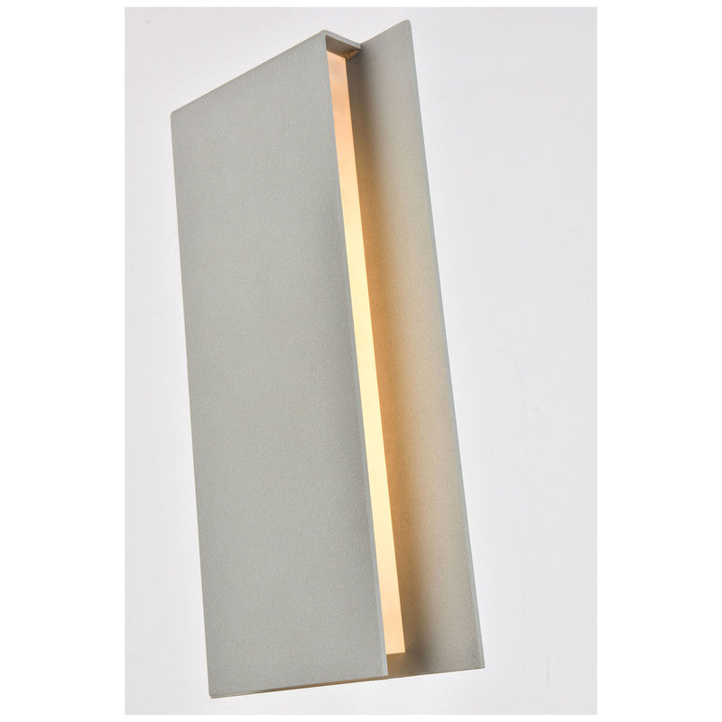 Elegant Lighting Raine 7" LED Outdoor Wall Sconce - LDOD4033
