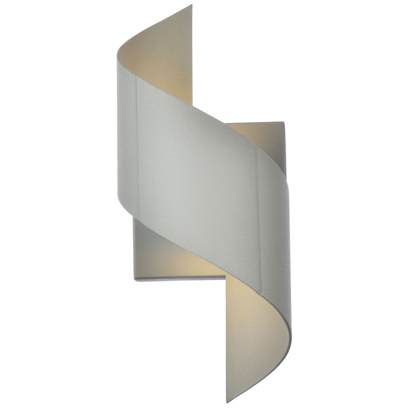 Elegant Lighting Raine 6" LED Outdoor Wall Sconce - LDOD4034