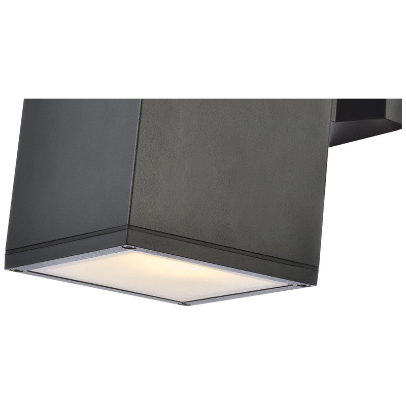 Elegant Lighting Raine 7" LED Outdoor Wall Sconce - LDOD4041