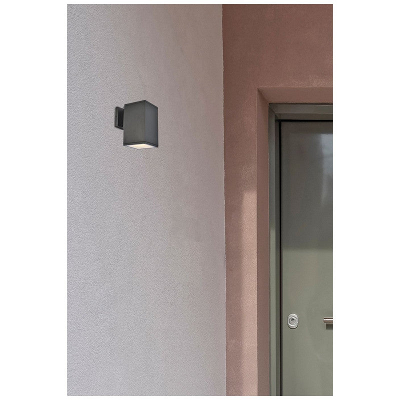 Elegant Lighting Raine 7" LED Outdoor Wall Sconce - LDOD4041