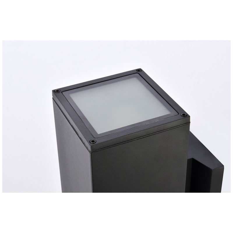 Elegant Lighting Raine 7" LED Outdoor Wall Sconce - LDOD4042