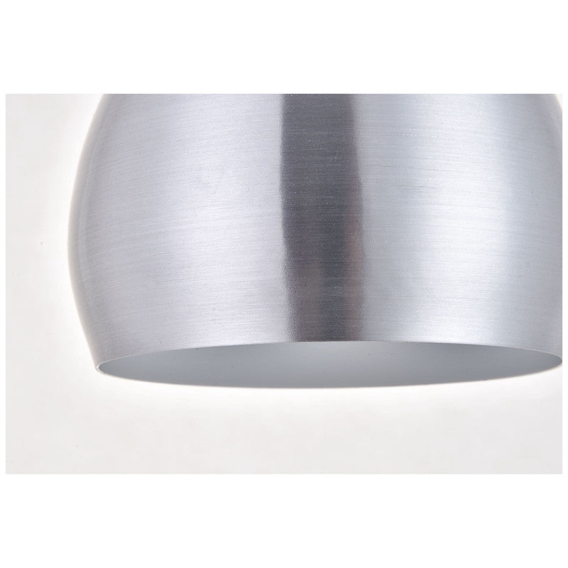 Elegant Lighting Nora 1 Light 6" Pendant with Plug-in Cord