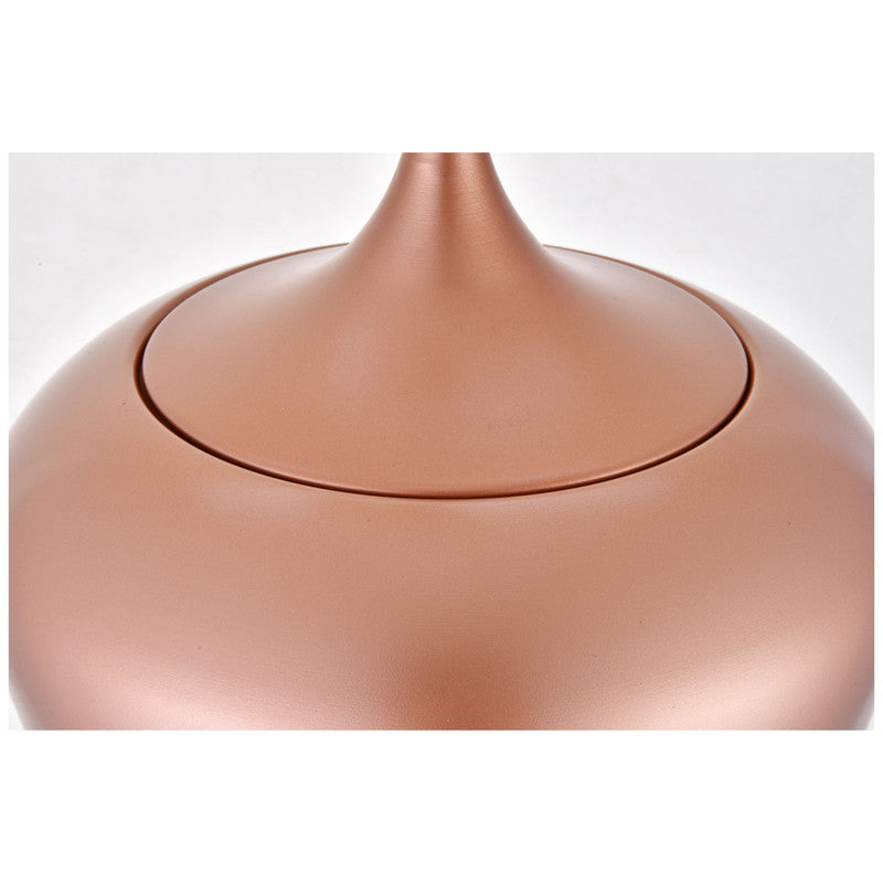 Elegant Lighting Nora 1 Light 12" Pendant