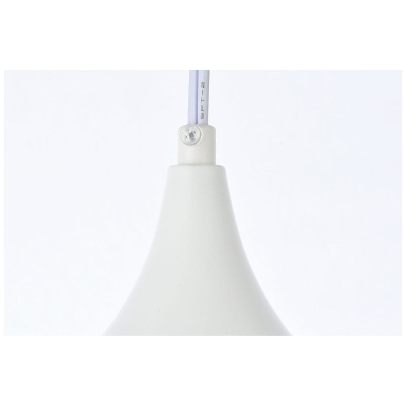 Elegant Lighting Nora 1 Light 12" Pendant