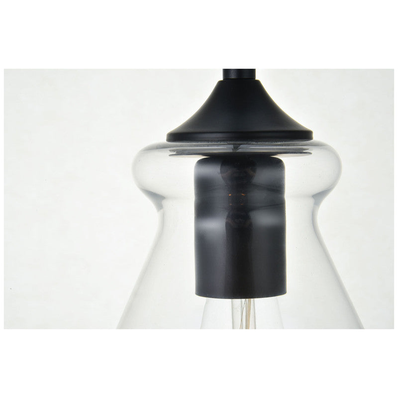 Elegant Lighting Destry 1 Light 8" Pendant