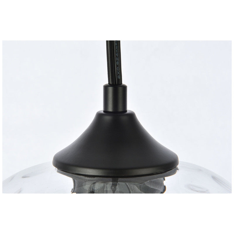 Elegant Lighting Cashel 1 Light Plug-In Pendant